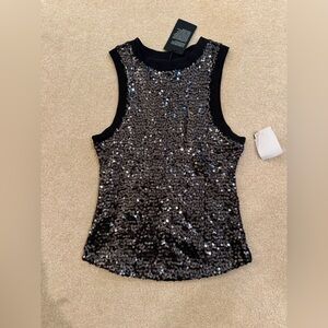 Chaser Sequin Tank (NWT) Size Small